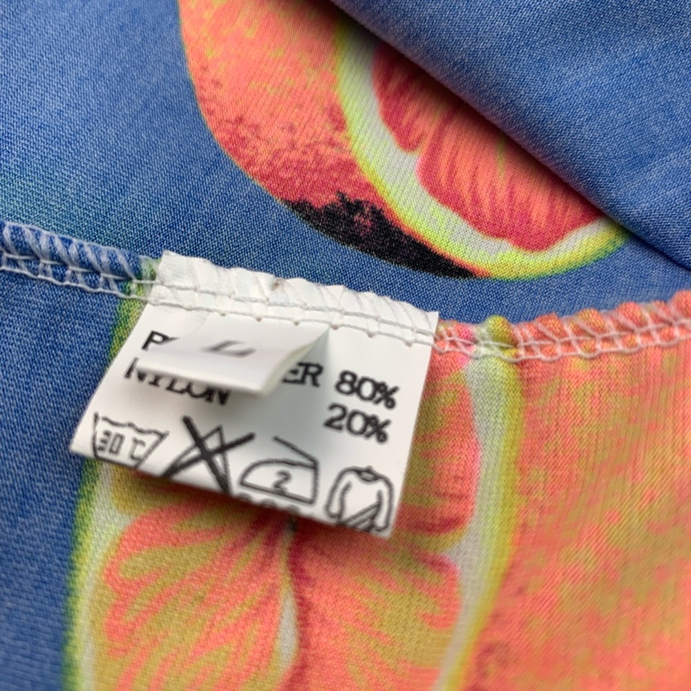 NWOT Fruity Tutti Top 🍊 🍋 🍍 🍌 💖❇️ - Picture 5 of 5